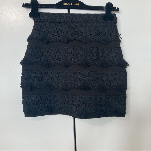 Maje fringe mini skirt - Picture 2 of 4